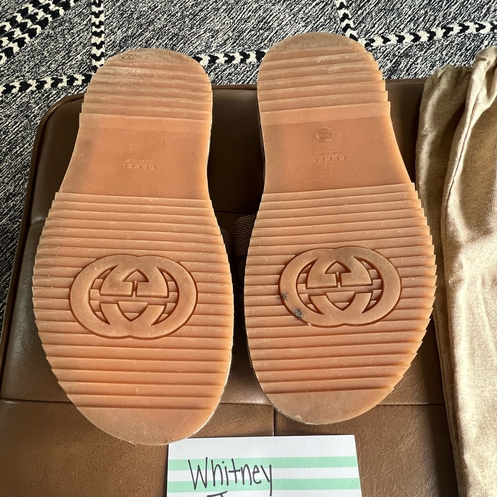 GUCCI WOMEN'S PLATFORM SLIDE SANDAL - Picture 9 of 16